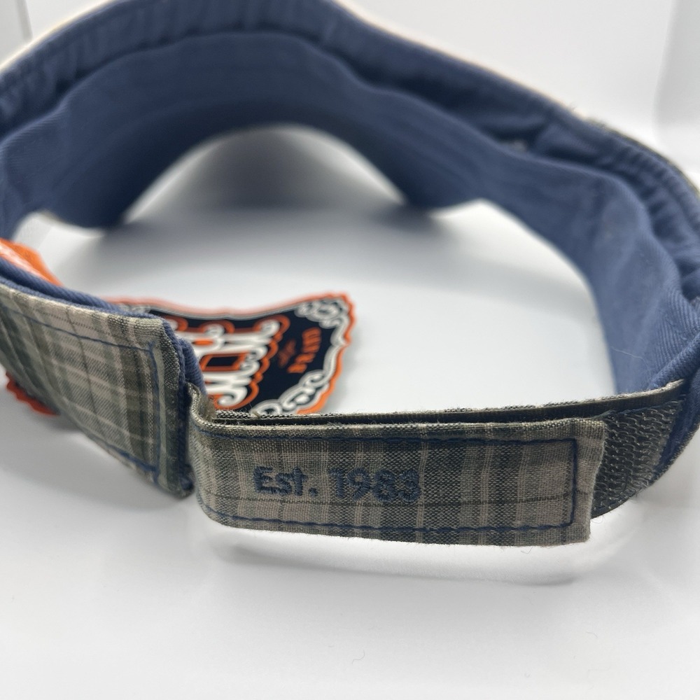 New Hooters Plaid Adjustable Golf Visor‎ Cotton - Picture 7 of 8
